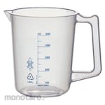 TRUSCO Beaker PP Blue Scale with Handle (Gelas Kimia)