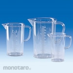 VITLAB Beaker SAN Graduated with Handle (Gelas Kimia)
