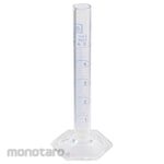 AS ONE Measuring Cylinder with Blue Graduations and Chinese Calibration Certificate (TSCY Series)
