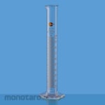 BOROSIL Graduated Cylinder Class B Single Metric Scale with Spout and Hexagonal Base (Gelas Ukur Lab)
