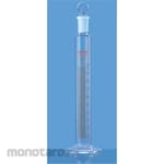 BOROSIL Graduated Cylinder Single Metric Scale with Stopper (Gelas Ukur Lab)