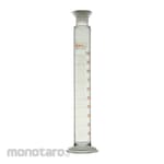 IWAKI Graduated Cylinder Class A with Amber Scale, Plastic Stopper and Batch Certificate (Gelas Ukur Lab)