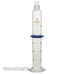 SIBATA SCIENTIFIC TECHNOLOGY Stoppered Measuring Cylinder Custom A with English Calibration Certificate