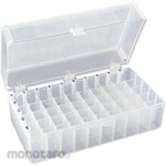 BM Equipment 50-place Freezer Rack w/ hinged lid, Clear BMSC0200559 series