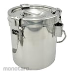 AS ONE Small Stainless Steel Airtight Container