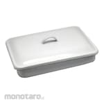 Dianrui Tray Enamel White (Nampan Enamel)
