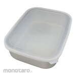 AS ONE Shallow Type Square Freezing Sealing Container Type