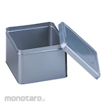 AS ONE Kaleng Logam dengan Tutup Removable