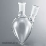 AS ONE Two-neck pear-shaped flask FP2 series