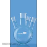 BOROSIL Flask Round Bottom Four Neck