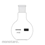 BOROSIL Flasks Boiling Flat Bottom Short Neck Interchangeable Joint