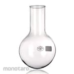 Bohemia (Simax) Round Flask Narrow-Neck with Beading
