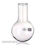 Bohemia (Simax) Round Flask Wide-Neck with Beading