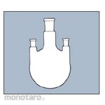IWAKI (AGC Technoglass) Standard Ground Joint 3-Neck Flask, Side Tube Angle 0° 4960FK Series