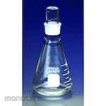 PYREX Erlenmeyer Flask Narrow Mouth with ST Stopper (Labu Reaksi)