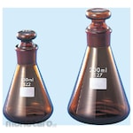 SANSYO Cocked Erlenmeyer flask brown