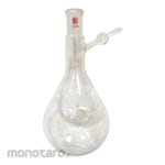 Synthware Pear-Shaped Schlenk Flask With Stopcock