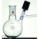 Synthware Reaction Flask With High Vacuum Valve