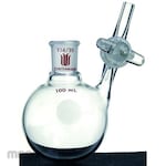 Synthware Single Neck Reaction Flask With Glass Stopcock