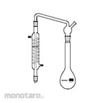BOROSIL Distilling Apparatus Ammonia with Graham Condenser Interchangeable Joints