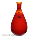 SIBATA SCIENTIFIC TECHNOLOGY Common Sliding Eggplant Flask (Brown)