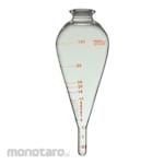 IWAKI Glass Ware Centrifuge Tube ASTM Oil Amber Graduation Pear Shape With Cylindrical Bottom