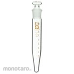 SIBATA SCIENTIFIC TECHNOLOGY Common Mating Common Stopper Centrifugal Sedimentation Tube Conical with Flat Stopper TS13