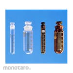 Tokyo Glass Kikai (TGK) Common Round Bottom Settling Pipe with Scale Transparent
