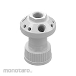 Cole Parmer Spex VapLock Solvent Waste Manifold PP GL45