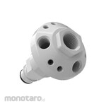 Cole Parmer Spex VapLock Solvent Waste Manifold PP Justrite