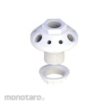 Cole Parmer Spex VapLock Solvent Waste Manifold PP Panel Mount