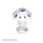 Cole Parmer Spex VapLock Solvent Waste Manifold PTFE Panel Mount