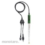 Hanna Instruments pH Electrode with Clogging Prevention System (CPS) and BNC + RCA Connector