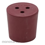 AS ONE Rubber Stopper With Hole