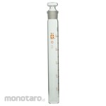 SIBATA SCIENTIFIC TECHNOLOGY Common Mating Common Stopper Colorimetric Tube with Flat Stopper Brown Scale