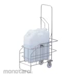 AS ONE Pendulum Type Plastic Container Server Stainless Steel