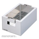 AS ONE Stainless Steel Water Tank Square Type 10L