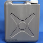 Hassuidojyo Poly Square Container / Gray 5L (with Nozzle)