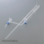 AS ONE Microburette Glass Cock