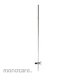 IWAKI Glass Ware Class A Amber Graduation With Glass Stopcock With Batch Certificate Buret