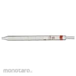 SIBATA SCIENTIFIC TECHNOLOGY Measuring Pipette with Graduations on the Tip, Extra-Large Hole, and Chinese Calibration Certificate Included, 020210 Series