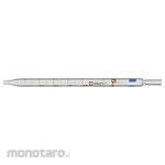 SIBATA SCIENTIFIC TECHNOLOGY Measuring Pipette, Graduations on Tip, Extra-Large Hole, English Calibration Certificate Included, 020210 Series