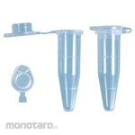 BM Equipment Ringlock Tube 1.5ml Flat Bottom Natural BM-15F Series