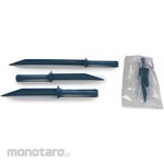 Sampling Systems Metal-sensing V-shaped spatula, blade length 150mm