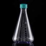 BM Equipment Erlenmeyer flask 2L PC seal cap sterilized WNB785001 series
