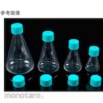 BM Equipment Erlenmeyer flask 500ml PETG plug seal cap sterilized WNB783001 series