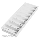 Celltreat Slide Tray, 8 Place, White, Pack of 6