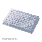 AS ONE Microplate Round-Bottom Steril dengan Tutup
