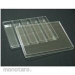 AS ONE Sample Storage Tray 1 x 4 Square T-006-05 5 Square Series