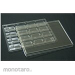 AS ONE Sample Storage Tray 4 x 4 Square T-009-16ZS 16 Square Series